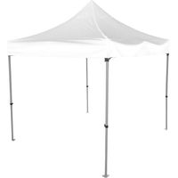 Gazebo quitte ALLUCHOP en aluminium en aluminium avec feuille de PVC MT3X4.5 CORA2