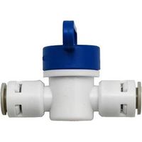 VALVE À BILLE POUR ÉPURATEUR D'EAU ECOSOFT À OSMOSE INVERSE