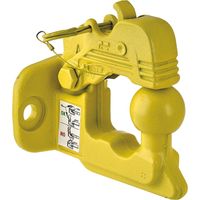 Gemischter Haken 3t5 2 Löcher Durchm. 17 Achsabstand 90 POMMIER - 17565