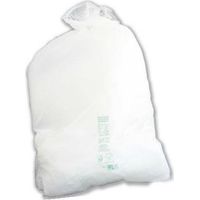 Sac poubelle compostable 70x110 blanc - 200 pièces - Ecobioshopping