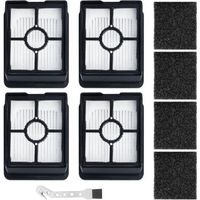 Lot de 4 filtres HEPA pour BISSELL CrossWave HF3 3598N Aspirateur Balai Laveur Sans Fil accessoires pour aspirateur