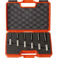 CMT – Jeu de 6 mèches à mortaiser Ø16mm – Acier haute résistance – Pour mortaiser bois dur – Coffret de 6 mèches