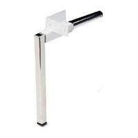 Pied de lit escamotable – Acier blanc chromé – Hauteur 250 mm – Vendu par paire – Pour lit abattant – Gilardi