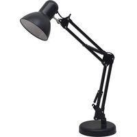 Lampe de bureau Nexa noire 1xE27