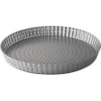 Lacor Tarteform mit Löchern 24 cm Silber