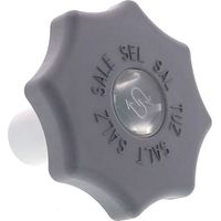 BSK, BOUCHON Lave-Vaisselle BAC SEL + INDICATEUR 84mm GRIS FONCE