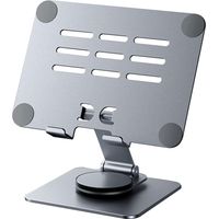 Tablet Holder Smartphone Mobile Stand Stable, Cooling Foldable Anti Slip Adjustable Angle Heat Dissipation