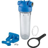 10"-Filtergehäuse mit 1/2"-Messinganschluss + Zubehör
