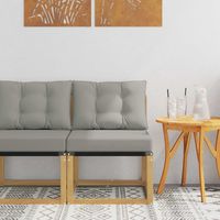vidaXL Sofa de milieu extérieur