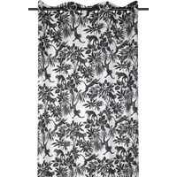 RIDEAU SAPAJOU NOIR 135X250 cm