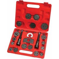 Hilka Brake Caliper Rewind Wind Back Tool 21pc Disc Right Left Piston 12700210