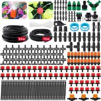 Système d'irrigation Jardin, Kit Arrosage Automatique,55M+15M Arrosage Automatique pour Jar,Irrigation Jardin,Convient pour le Jardin, la Pelouse, le Refroidissement