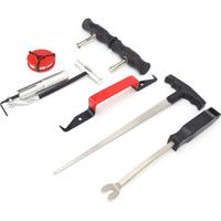 Jeffergarden Ensemble d'outils professionnels de démontage de pare-brise pour outils de démontage de pare-brise d'automobile-DOU