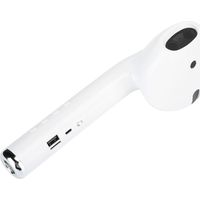 Écouteurs intra-auriculaires géants innovants, haut-parleur Bluetooth sans fil, musique stéréo, compatible carte TF, blanc