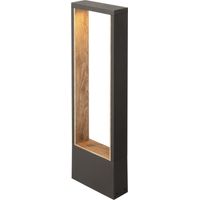Borne FLATT II 62 extérieur PHASE 2700 K IP65 anth. / bois bord de mer - SLV - 1010105