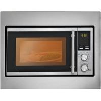 SILVA HOMELINE EinbauMikrowelle+Grill 45.2cm 700/900W 6St. 17 Liter edelstahl EBM-G 880E