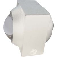 V-TAC 2W LED Wandleuchte Doppelstrahl Weiß Gehäuse Naturweiß IP54