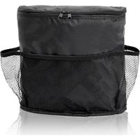 Sacca Termica per sedile auto 25x26x12cm borsa frigo da appendere Nero