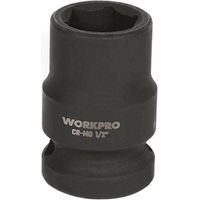 1/2" Ø21mm Sechskant-Stecknuss aus schwarzem Chrom-Molybdän-Stahl