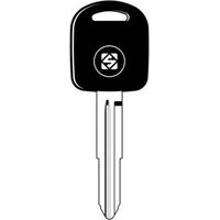 2 x SILCA SZ12TE CHIAVE TRANSPONDER VUOTA OTTONE