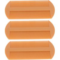 Peigne À Poux - Double Face - Dents Fines Arrondies - Pour Élimination Des Poux Et Lentes - 10 Pièces