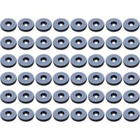 25 mm patins Meubles,Lot de 48 patins de meubles ronds en téflon,Anti-vibration Patins Glisseurs pour Meubles(Ronde)