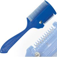 Pettine rasoio per coda e criniera in plastica