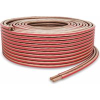 PURELINK Lautsprecherkabel, 2x1,5 mm², 30 m, transparent, OFC