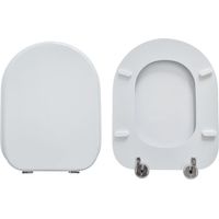 Copriwater Flaminia Metro Mono compatibile in poliestere bianco