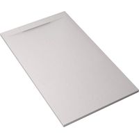 Piatto Doccia in Pietra 80x120 cm Bonussi Ardesia Calcutta Bianco