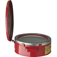 Conteneur à boire 2,0l tôle acier D238xH83mm JUSTRITE