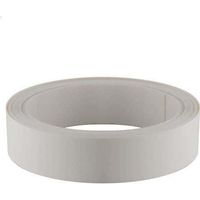 Nordlinger – Bande de chant thermocollante blanc 23mm x 5ml – Pour panneaux et tablettes – Collage à chaud avec fer à repasser – Ajustable à l'épaisseur