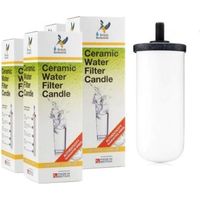 Lot X 4 Cartouches Ultra fluoride BRITISH BERKEFELD pour filtre à gravité