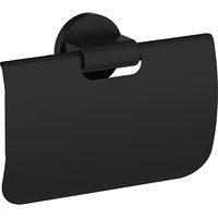 Inda - Kipprollenhalter mit Deckel One schwarz