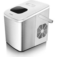 HAEGER maquina hielo pure ice 120w , Máquina hielo Pure Ice 120WProducción de 12 kg de hielo cada 24 horasTanque de hielo de 800 gramosTanque de agua de 1,8 litrosA