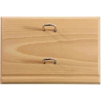 Organizador de escritorio Exacompta madera de roble 12 x 8 2 cm