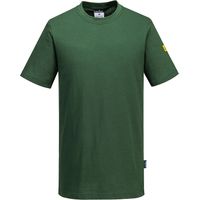 T-shirt Antistatique Esd - Taille Xxl - Vert Forêt - Portwest