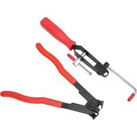 Aramox Kit de Pinces à Serrage CV CV 2pcs en Acier Inoxydable Clamp de Chaussure Aiclat Automobile Banding avec Coupe-Carburant pour Tuyaux de Carburant Systèmes de Refroidissement.