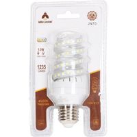 TRADE SHOP - Lampadina Led E27 13 Watt 1235lm Tortiglione Vortice Spirale Luce Naturale Calda - -Bianco Naturale -