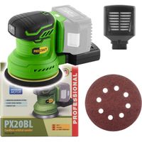 Lijadora excéntrica a batería Procraft PX20BLbb 20 V 125 mm Brushless Solo - sin batería, sin cargador
