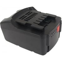batería metabo 18v 3ah li-ion indicador capacidad almacenamiento largo