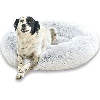 Coussin apaisant pour chien 80cm – Confort rond doux – Mousse orthopédique déhoussable et lavable – Anti-stress pour petit chien – One Pets-Top