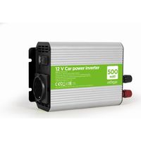 Gembird EG-PWC500-01 adaptador e inversor de corriente Auto 500 W Gris