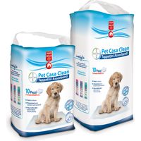 Bayer TAPPETINO ASSORBENTE PET CASA CLEAN 10 PZ. cm. 60x90