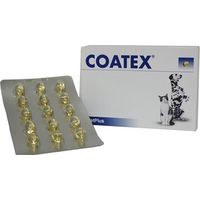 Coatex EFA -Nahrungsergnzung fЩr die Versorgung von Hunden und Katzen 60 Tassen