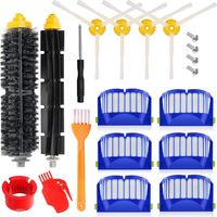 Accessoires Kit pour iRobot Roomba 600 604 605 606 610 612 614 615 616 620 621 626 627 630 631 632 639 640 650 651 660 669 670 671 672 675 676 680 681 685 687 689 690 691 692 694 696 697 698