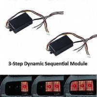 Boîtiers de modules de clignotants séquentiels pour voitures avec fonctionnement en 3 étapes, édition 0618