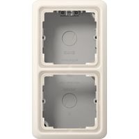 Jung Capuchon apparent 2 voies, CD 500 apparent, Duroplast, blanc, montage vertical et horizontal CD 582 A W