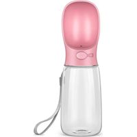 Auslaufsichere Hundewasserflasche mit Trinkspender, geeignet für Outdoor, Wandern, Reisen