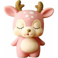 LaBlanc – Sparschwein in Hirschform, Sparschwein in Schweineform mit Sparschwein in Hirschform, braunes Sparschwein in Hirschform, als Geburtstagsgeschenk für eine schöne Tischdekoration zu Hause